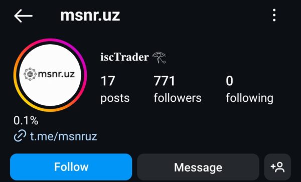 MSNR.UZ (isc Trader) e-Book