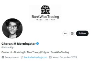 Cheran Morningstar - Bankwise Trading (Complete Enigma)