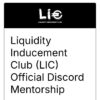 LIC - Liquidity Inducement Club